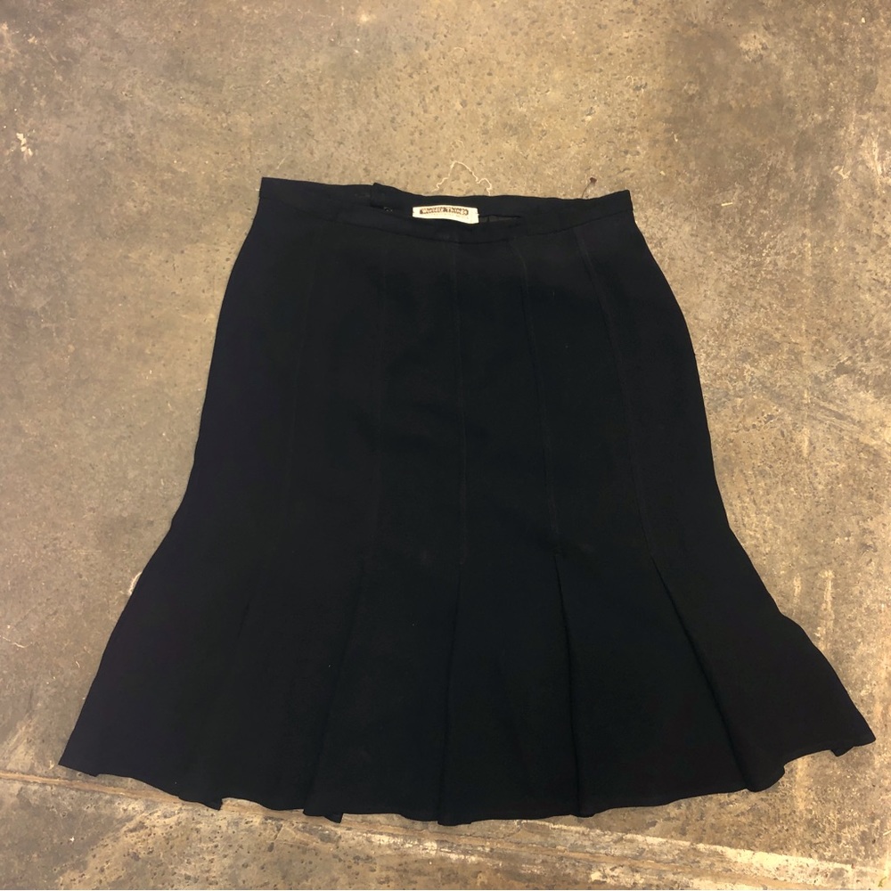 Worldly Things Italian Black Skirt